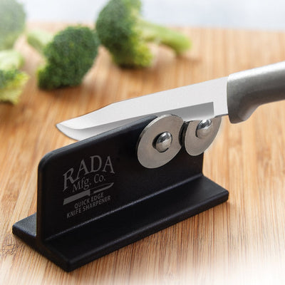 Baking, Pans, Knives, & Kitchen Utensils with the Rada Knife Sharpner