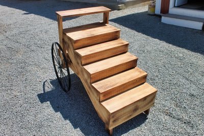 Amish Made Display Cart