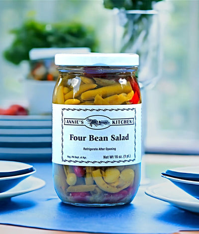 Annie's Kitchen Four Bean Salad available at Harvest Array's online General Store.