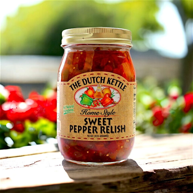Dutch Kettle Home Style Sweet Pepper Relish available from Harvest Array