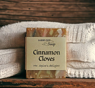 Herbal Lye Cinnamon Cloves Bar Soap can be purchased online at Harvest Array, where all of our products are made in the USA.