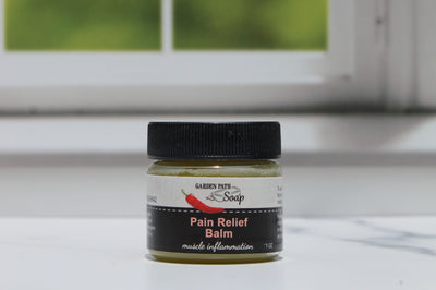 Garden Path All Natural Pain Relief Balm - 1 Ounce Jar