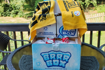 Take the Brrr Box to your next Pittsburgh Steeler or Pittsburgh Penguins Game