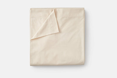 Natural color Cotton Flat Sheet Made in America. Now available on harvestarray.com.