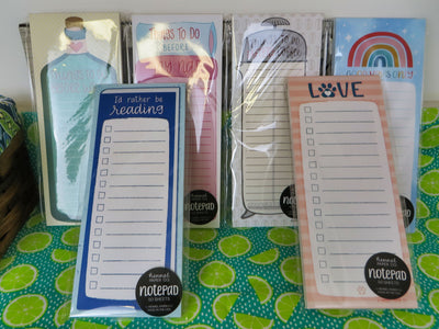 Choose from six notepads made in the USA from Harvest Array