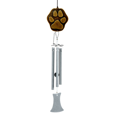 Dog Paw Print Little Piper Chimes 