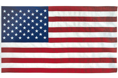 Nylon Outdoor USA Flag 3'x5' with Pole Hem for Flagpole on harvestarray.com