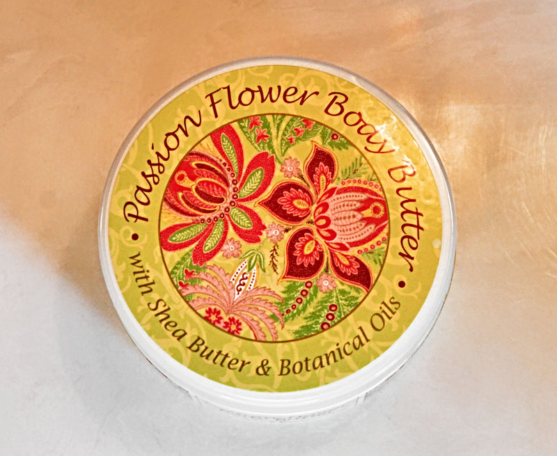 Passion Flower Botanic Body Butter jar