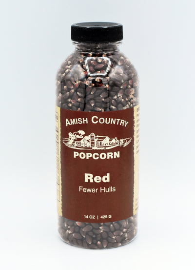 Red 14oz. Bottle of Colored Popcorn