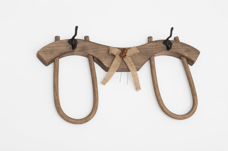 Wooden Yoke Rack with bow