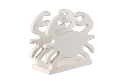White crab nautical collection napkin holders