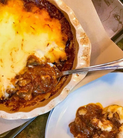 Beef Tips Shepherd's Pie Recipe for St. Patrick's Day Dinner