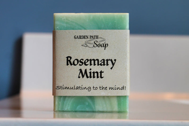 Rosemary Mint Herbal Lye Soaps