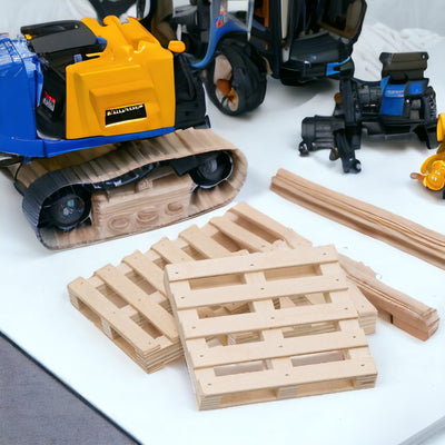 Toy wooden pallets