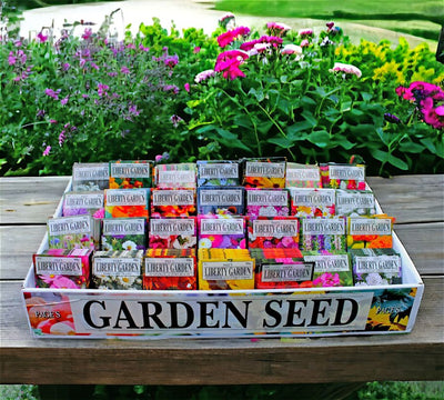 Now available - 2024 Liberty Garden Standard Flower Seed Packets at Harvest Array.