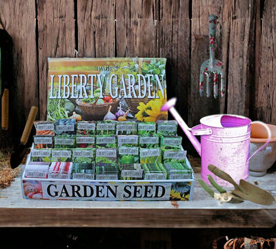2024 Liberty Garden Standard Vegetable Seed Packets from Page's Seeds and Harvest Array.