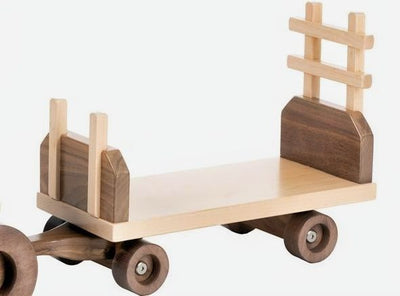 Amish Made Wooden Toy Hay Wagon