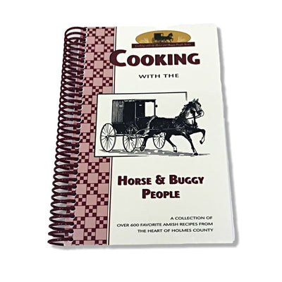 Order this cookbook soon because we have a Limited quantity of "Cooking with the Horse and Buggy People Cookbook" at harvestarray.com.