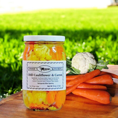 Shop Harvest Array's online General Store for Annie's Kitchen Dill Cauliflower and Carrots at harvestarray.com.