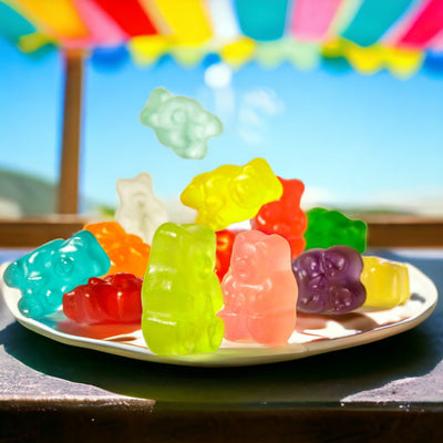 Albanese 12 Flavor Gummi Bears are ready to eat