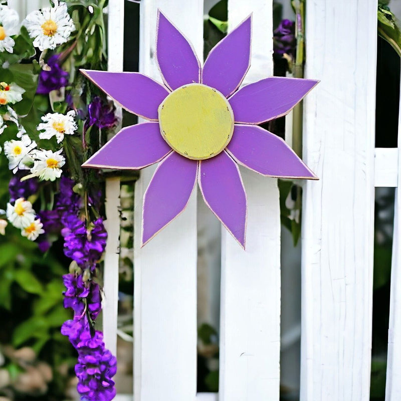 Amish Made Wooden Flower Door Hangers