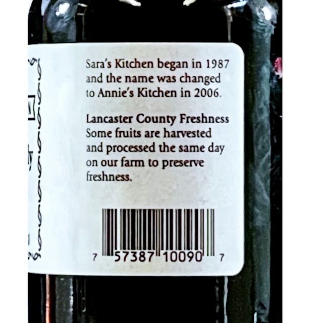 Black Raspberry Jelly made in Lancaster County, PA