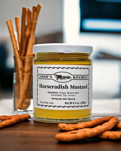 Annie's Kitchen Horseradish Mustard for Harvest Array