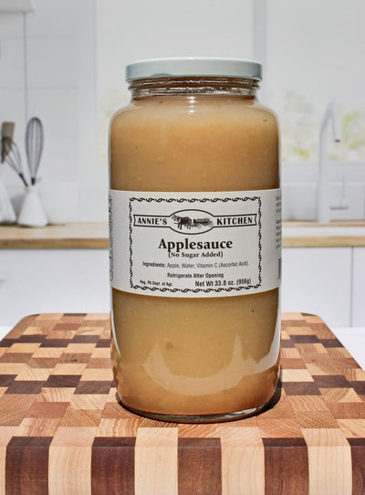 Annie's Kitchen No Sugar Added Applesauce on Harvest Array