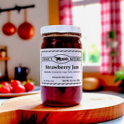 Annie's Kitchen Jams are great for PB&J, especially the Strawberry Jam from Harvest Array.