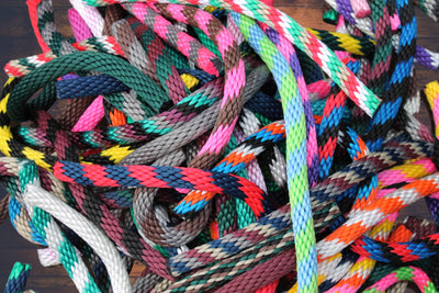 Color choices for the Solid Braided Multifilament Polypropylene Rope