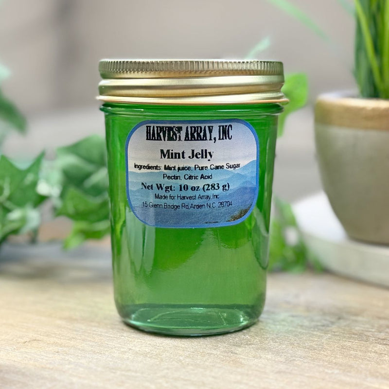 Looking for a classic flavor of Mint Jelly for an heirloom recipe? Look no further. Harvest Array is delivering tradition to your door. 