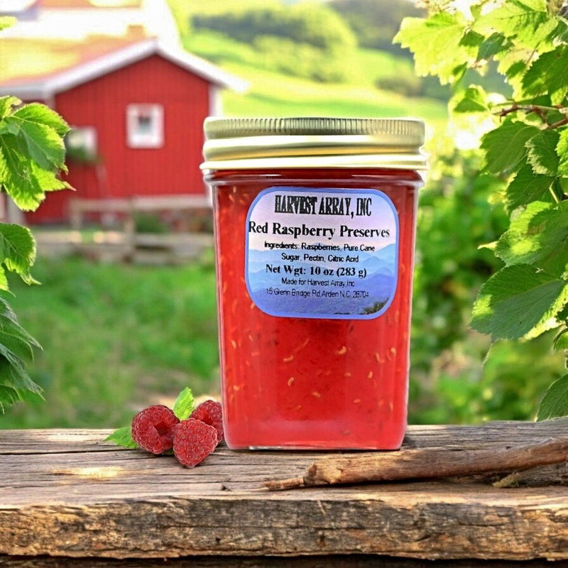 Stock the pantry with our sun ripened red raspberry preserves to enjoy the taste of summer all year round. Order today from harvestarra.com.