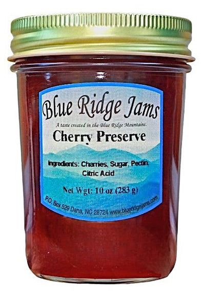 Shop Harvest Array for Blue Ridge Jams Cherry Preserves. 10 ounce reusable glass jar.