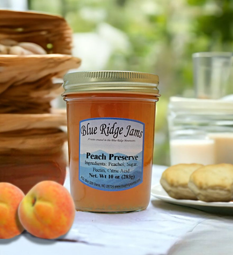 Harvest Array has a new flavor of Blue Ridge Jams Preserves - Peach!