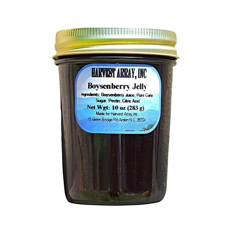 Purchase a 10 oz. jar of all-natural Boysenberry Jelly online from Harvest Array today.