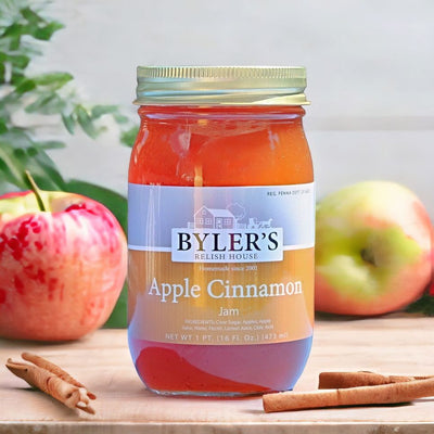Byler's Relish House Homemade Style Jams Apple Cinnamon on Harvest Array