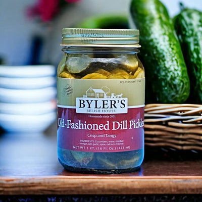 Byler's Relish House Old-Fashioned Dill Pickles at Harvest Array