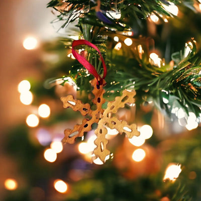 These ornaments are hand carved so may not look exactly as pictured when you receive your order.