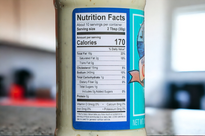 Callahan's Original Calabash Tartar Sauce Nutritional Facts