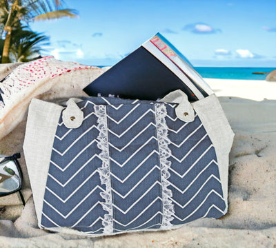 Casual Comfort Tote Bag makes a great Beach Bag because it is waterproof. 