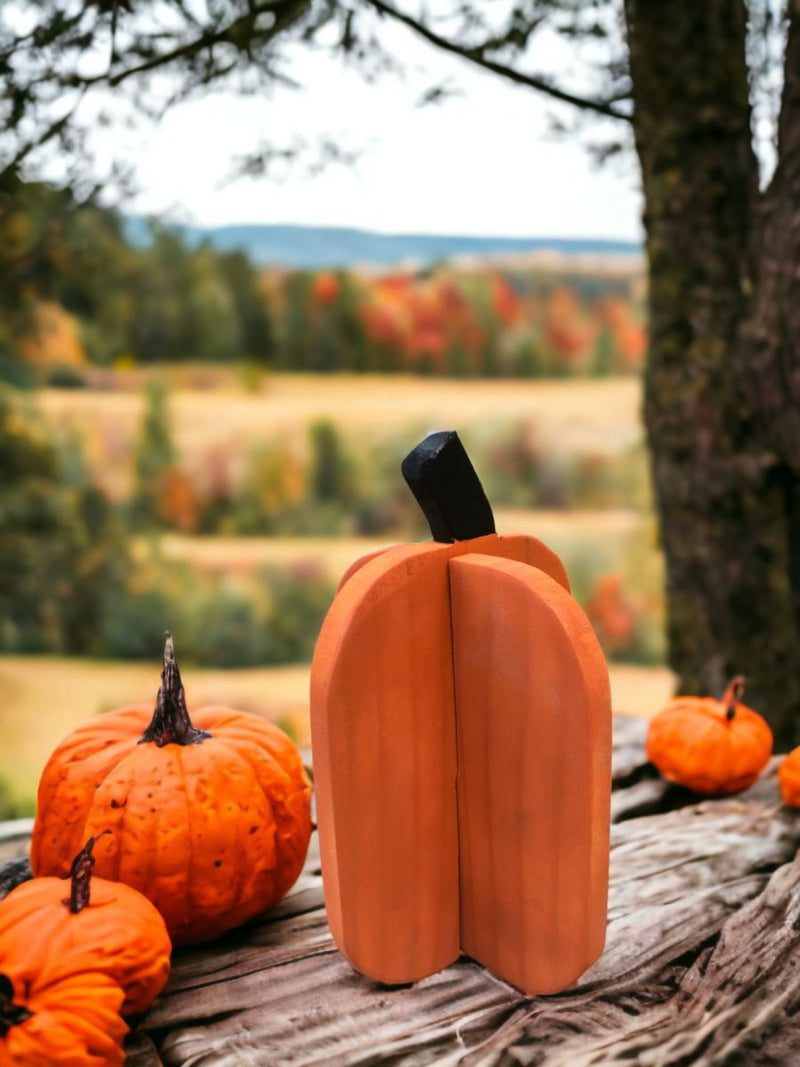 The Slotted Pumpkin is made of Cedar which is very durable and will last for years to come.