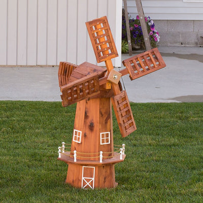 Amish Red Cedar Windmills