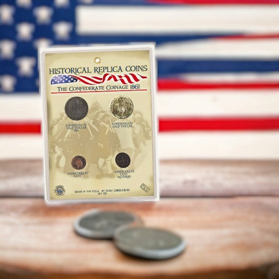 Historical Replica Coins of The Confederate Coinage of 1861.  Made in the USA.