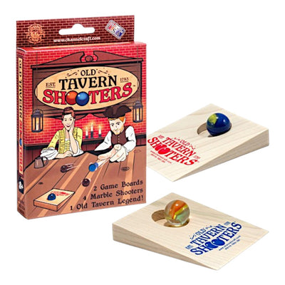 Harvest Array's New Old Tavern Shooters Game. Like a mini indoor cornhole game. By Channel Craft. Made in America. 