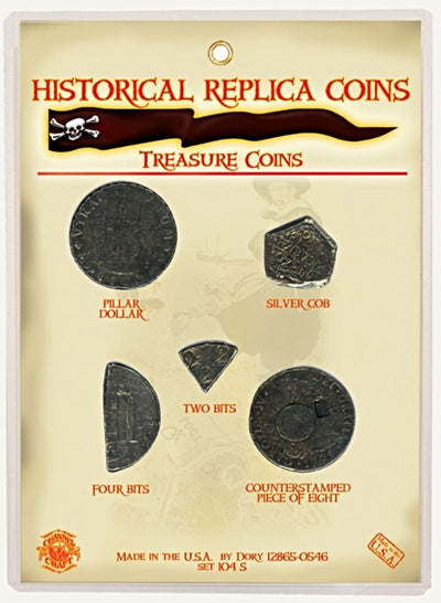 Hide these Treasure Coins from ye Mates and draw up a map to see if the blooks can find 'em. 