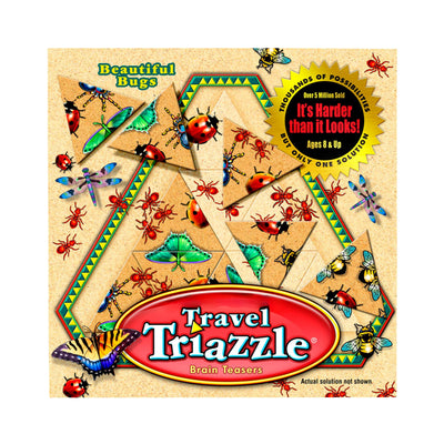 Beautiful Bugs Travel Triazzles - Brain Teaser Wooden Puzzles