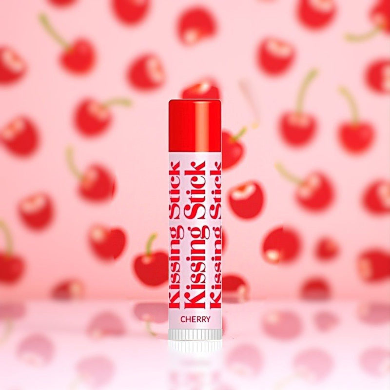 Vintage Kissing Sticks Flavored Lip Balm-Cherry. Available to purchase at Harvestarray.com.