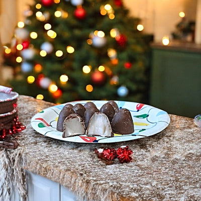 Milk Chocolate Creme Drops make great Christmas gifts for coworkers, teachers, service workers, and more.  Order today from Harvest Array.