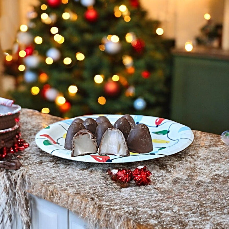 Milk Chocolate Creme Drops make great Christmas gifts for coworkers, teachers, service workers, and more.  Order today from Harvest Array.