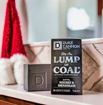 Duke Cannon Lump of Coal Soap is a gag gift they will love.